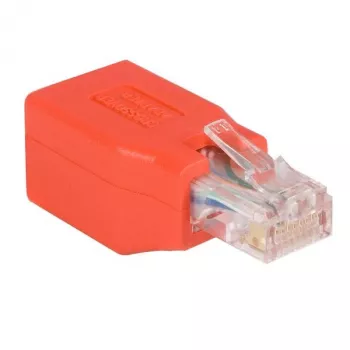 StarTech.com Gigabit Cat 6 Crossover Ethernet Adapter, RJ-45, RJ-45, Punane