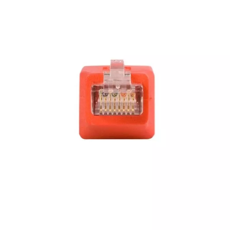 StarTech.com Gigabit Cat 6 Crossover Ethernet Adapter, RJ-45, RJ-45, Punane