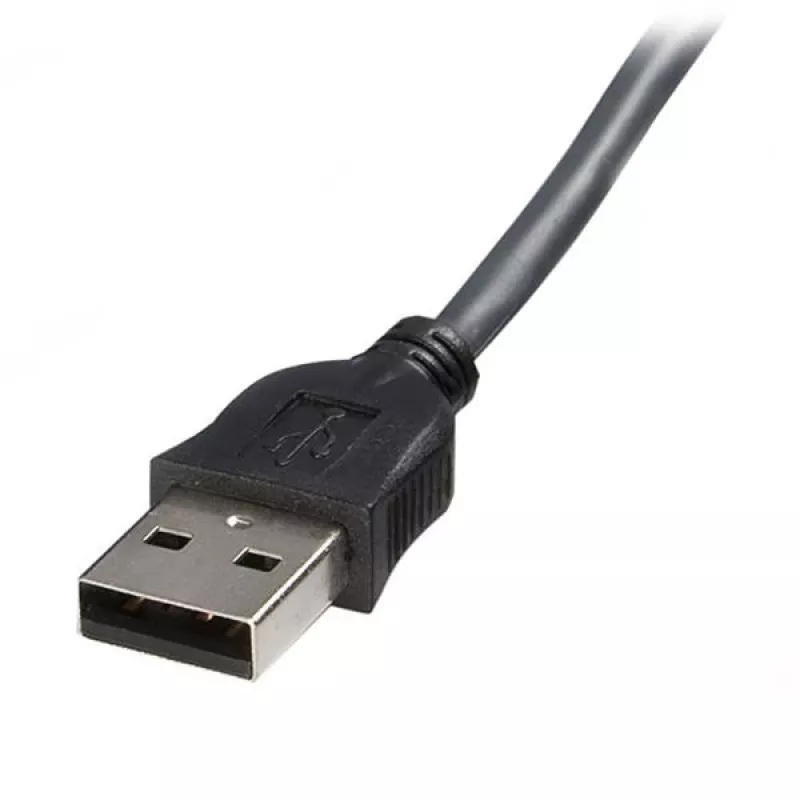 StarTech.com 1,8 m üliõhuke USB VGA 2-in-1 KVM-kaabel, must, VGA, USB A + VGA, isane/isane, 189 g