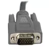 StarTech.com 1,8 m üliõhuke USB VGA 2-in-1 KVM-kaabel, must, VGA, USB A + VGA, isane/isane, 189 g