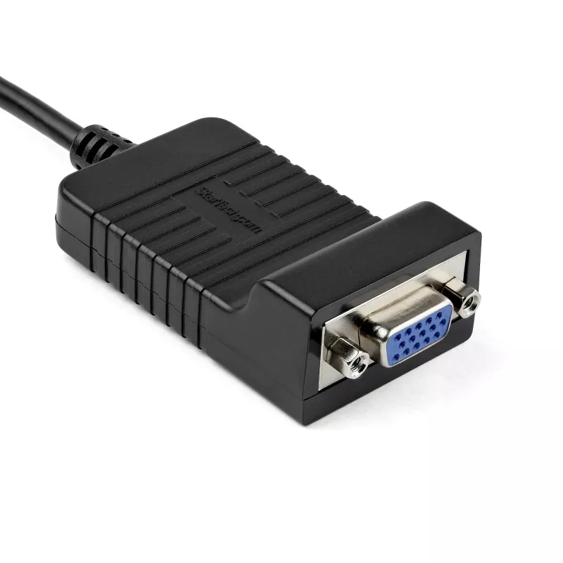 StarTech.com DisplayPort–VGA-adapter – aktiivne DP–VGA-muundur – 1080p-video – vastupidav – DP/DP++-allika ühendamine VGA-kuvari kaabeladapteri dongliga – DP 1.2–VGA – lukustuv DP-pistik