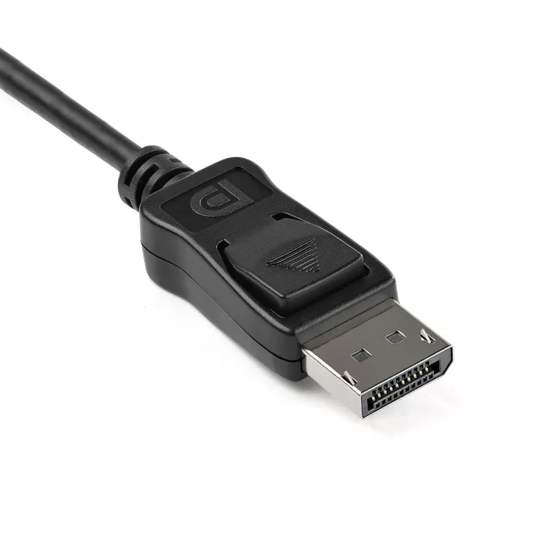 StarTech.com DisplayPort–VGA-adapter – aktiivne DP–VGA-muundur – 1080p-video – vastupidav – DP/DP++-allika ühendamine VGA-kuvari kaabeladapteri dongliga – DP 1.2–VGA – lukustuv DP-pistik
