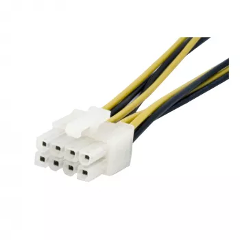 StarTech.com 6-tolline 4-kontaktiline 8-kontaktilisele EPS-toiteadapter koos LP4-ga - F/M