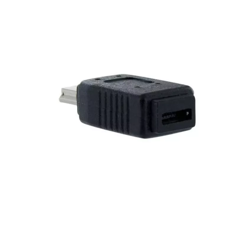 StarTech.com Micro USB – Mini USB 2.0 adapter F/M, USB Mini-B, USB Micro-B, must
