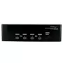 StarTech.com 4-pordiline DVI-VGA topeltmonitori KVM-lüliti USB-ga, heli ja USB 2.0 jaoturiga