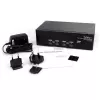 StarTech.com 4-pordiline DVI-VGA topeltmonitori KVM-lüliti USB-ga, heli ja USB 2.0 jaoturiga