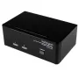 StarTech.com 2-pordiline DVI VGA kahe monitori KVM-lüliti USB, audio ja USB 2.0 jaoturiga