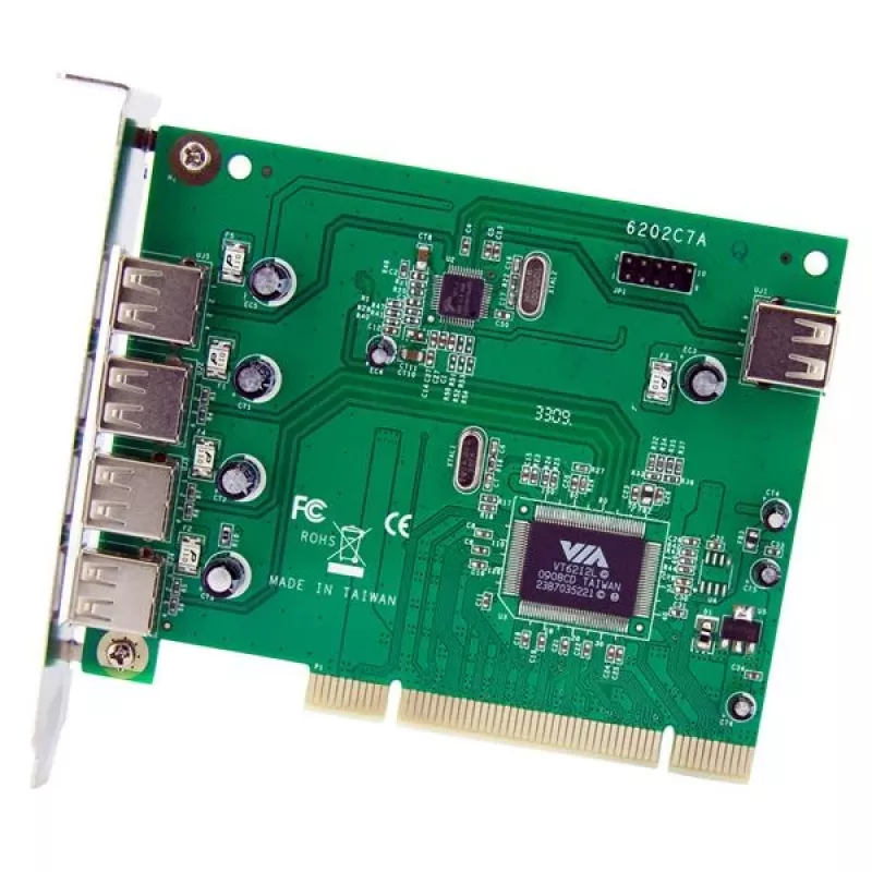 StarTech.com PCIUSB7 7-pordine PCI USB adapterkaart