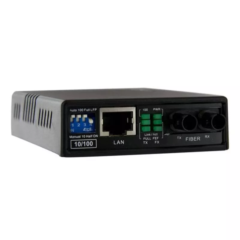 StarTech.com 10/100 mitmikrežiimiga fiiber-vask Fast Ethernet meediamuundur ST 2 km