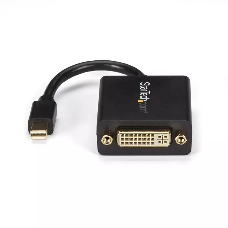 StarTech.com Mini DisplayPort-DVI-adapter - Mini DP-DVI-D muundur - 1080p video - VESA sertifitseeritud - mDP või Thunderbolt 1/2 Mac/PC DVI-kuvariga - mDP 1.2 DVI Single-Link adapter
