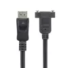 StarTech.com 3 jala (1 m) paneelmonteeritav DisplayPort kaabel – 4K x 2K – DisplayPort 1.2 pikenduskaabel isane-emane – DP videopikendusjuhe paneelmonteeritava DP-pistikuga – DP monitorikaabel