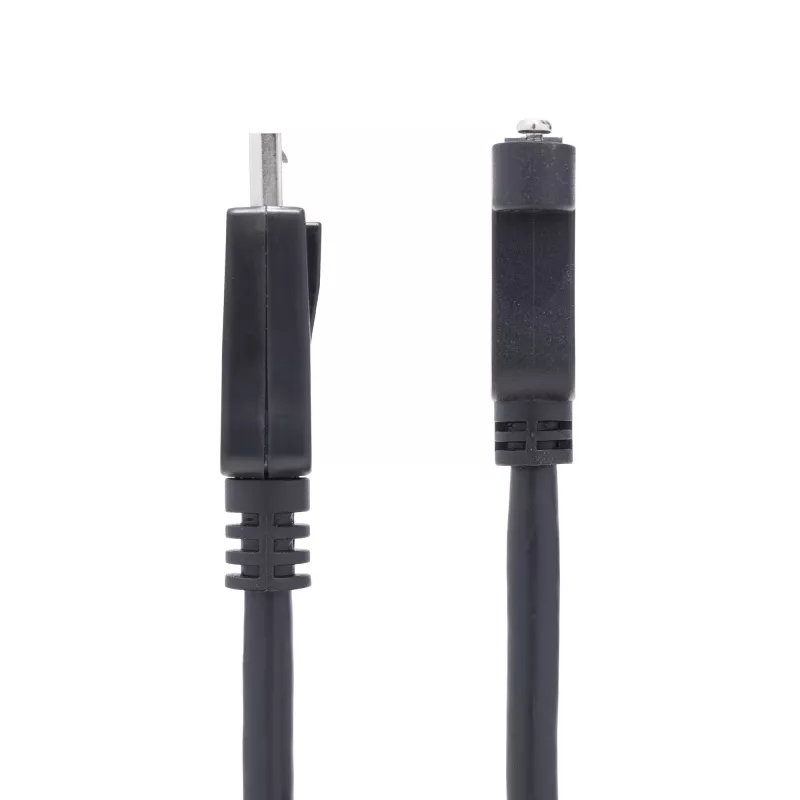 StarTech.com 3 jala (1 m) paneelmonteeritav DisplayPort kaabel – 4K x 2K – DisplayPort 1.2 pikenduskaabel isane-emane – DP videopikendusjuhe paneelmonteeritava DP-pistikuga – DP monitorikaabel