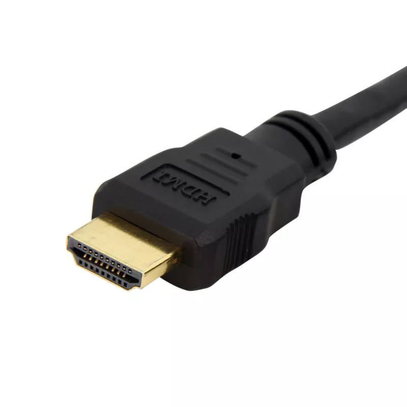StarTech.com 3 jala pikkune HDMI emane-adapter isasele, 4K kiire paneelikinnitusega HDMI-kaabel, 4K 30Hz UHD HDMI, 10,2 Gbps ribalaius, 4K HDMI emane HDMI isasele, HDMI paneelikinnitusega ühenduskaabel
