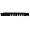 StarTech.com 8-pordiline raamile paigaldatav USB VGA KVM-lüliti heliga (helikaablid kaasas)