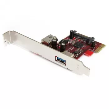 StarTech.com 2-pordiline PCI Express SuperSpeed USB 3.0 kaart UASP-toega – 1 sisemine, 1 väline