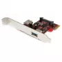 StarTech.com 2-pordiline PCI Express SuperSpeed USB 3.0 kaart UASP-toega – 1 sisemine, 1 väline