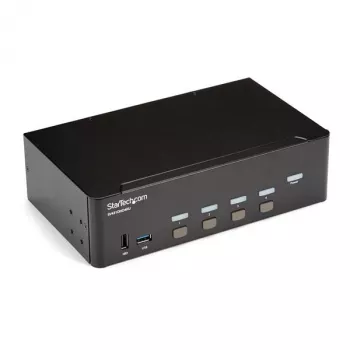 StarTech.com 4-pordiline HDMI KVM-lüliti – 4K 30 Hz – kaks ekraani