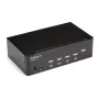 StarTech.com 4-pordiline HDMI KVM-lüliti – 4K 30 Hz – kaks ekraani