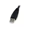 StarTech.com 6 jala pikkune 4-ühes USB DisplayPort KVM-kaabel heli ja mikrofoniga