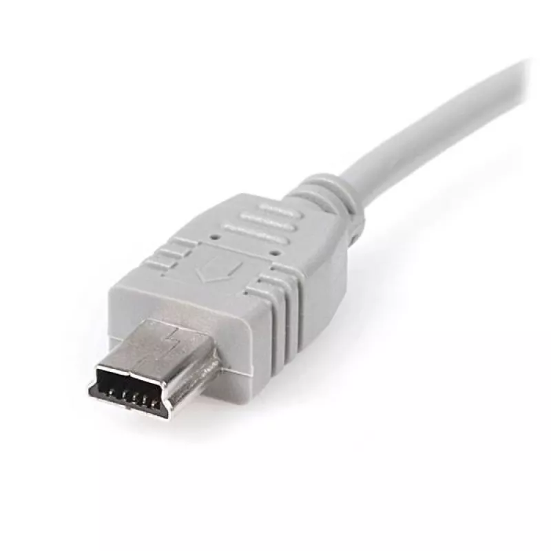 StarTech.com 6in Mini USB 2.0 kaabel - A Mini B-le, 0,152 m, USB A, Mini-USB B, USB 2.0, Isane/Isane, Hall