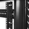 StarTech.com 4-postiline 25U serverikapp, lukustatav 19-tolline andmekapp arvuti/AV/IT-seadmetele, kontori-/koduvõrgu kapp rataste ja reguleeritavate paigaldussiinidega