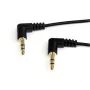 StarTech.com 3 ft õhuke 3,5 mm täisnurkne stereoheli kaabel - M/M
