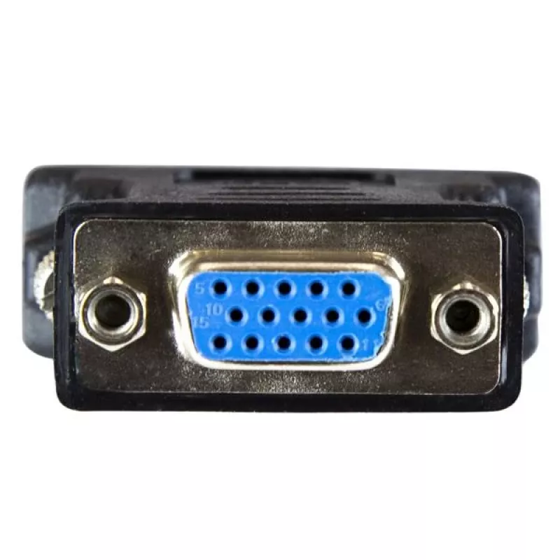 StarTech.com DVI-VGA kaabliadapter - must - M/F, DVI-I, VGA, Must