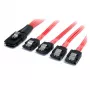 StarTech.com 50cm Serial Attached SCSI SAS-kaabel - SFF-8087 4x riivistuva SATA-pistikuga