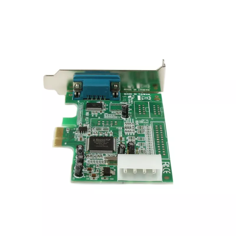 StarTech.com 1-pordine PCI Express RS232 jadaliidese adapterkaart - PCIe RS232 jadaliidese hostkontrolleri kaart - PCIe jadaliidesele DB9 - 16550 UART - madalprofiiliga laienduskaart - Windows ja Linux