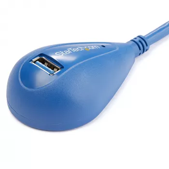 StarTech.com 1,5 m töölaua SuperSpeed USB 3.0 pikenduskaabel - A-A-pistik/emane