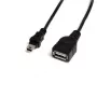 StarTech.com 1 ft Mini USB 2.0 kaabel - USB A to Mini B F/M, 0,3 m, USB A, Mini-USB B, isane/emane, 0,48 Gbit/s, must