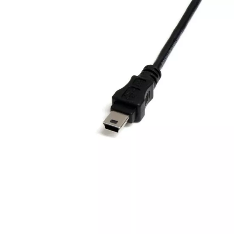 StarTech.com 1 ft Mini USB 2.0 kaabel - USB A to Mini B F/M, 0,3 m, USB A, Mini-USB B, isane/emane, 0,48 Gbit/s, must