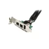 StarTech.com 3-pordiline 2b 1a 1394 Mini PCI Express FireWire kaardiadapter