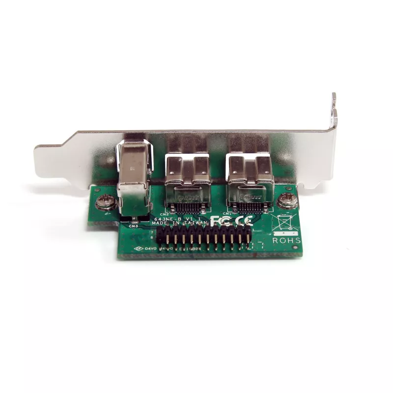 StarTech.com 3-pordiline 2b 1a 1394 Mini PCI Express FireWire kaardiadapter