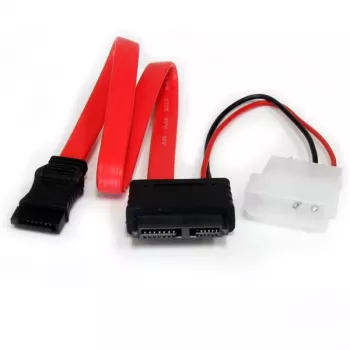 StarTech.com 12in Slimline SATA to SATA with LP4 Power kaabliadapter