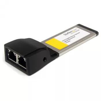 StarTech.com kahe pordiga ExpressCard Gigabit sülearvuti Ethernet võrguadapteri kaart