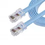 StarTech.com 6 jala pikkune Cisco konsooli rullkaabel - RJ45 M/M, 1,8 m, RJ-45, RJ-45, sinine