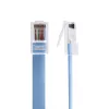 StarTech.com 6 jala pikkune Cisco konsooli rullkaabel - RJ45 M/M, 1,8 m, RJ-45, RJ-45, sinine