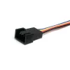 StarTech.com 12-tolline 4 kontaktiga ventilaatori toitejagaja kaabel - F/M, Molex (4 kontakti), Molex (4 kontakti), 0,31 m, isane, emane, mitmevärviline