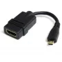 StarTech.com Micro HDMI – HDMI adapter – 4K 30 Hz video – vastupidav kiire Micro HDMI tüüp-D – HDMI 1.4 muundur / kaabliadapter dongel – Ultra HD HDMI monitorid, telerid ja ekraanid – E/I