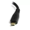 StarTech.com Micro HDMI – HDMI adapter – 4K 30 Hz video – vastupidav kiire Micro HDMI tüüp-D – HDMI 1.4 muundur / kaabliadapter dongel – Ultra HD HDMI monitorid, telerid ja ekraanid – E/I
