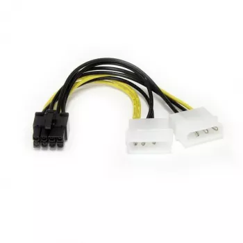 StarTech.com 6-tolline LP4 8-kontaktilisele PCI Expressi videokaardi toitekaabli adapter