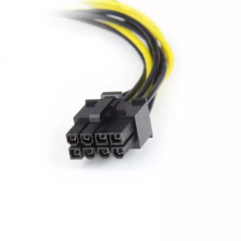 StarTech.com 6-tolline LP4 8-kontaktilisele PCI Expressi videokaardi toitekaabli adapter