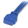 StarTech.com 2 pordiga paneelmonteeritav USB 3.0 kaabel – USB A emaplaadi pistiku kaabel ema/ema