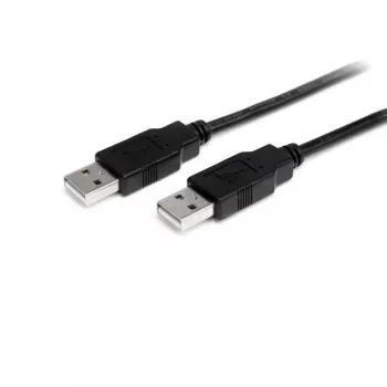 StarTech.com 2m USB 2.0 A- A-kaabel - M/M, 2 m, USB A, USB A, USB 2.0, Must