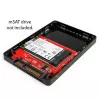 StarTech.com 2,5-tolline SATA–Mini-SATA SSD-adapteri korpus, hõbedane, 0–50 °C, -10–85 °C, 5–95%, 68 mm, 98 mm