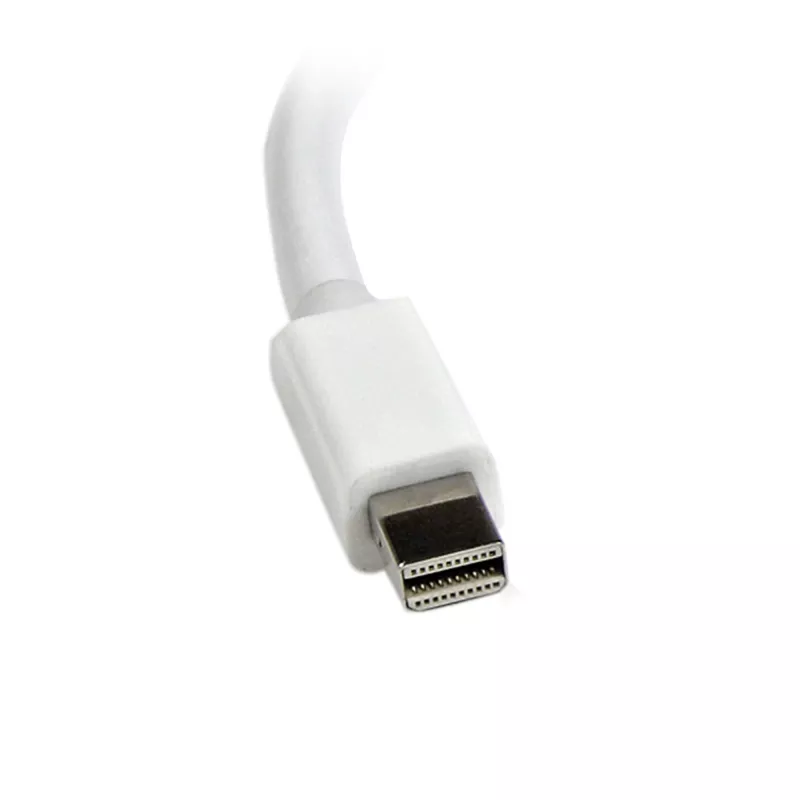 StarTech.com Mini DisplayPort–VGA-adapter – aktiivne Mini-DP–VGA-muundur – 1080p-video – mDP või Thunderbolt 1/2 Mac/PC VGA-kuvarile/projektorile/ekraanile – mDP 1.2–VGA-dongel – valge