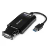 StarTech.com USB 3.0 DVI/VGA adapter – 2048x1152, 3.2 Gen 1 (3.1 Gen 1), USB Type-A, DVI-väljund, 2048 x 1152 pikslit
