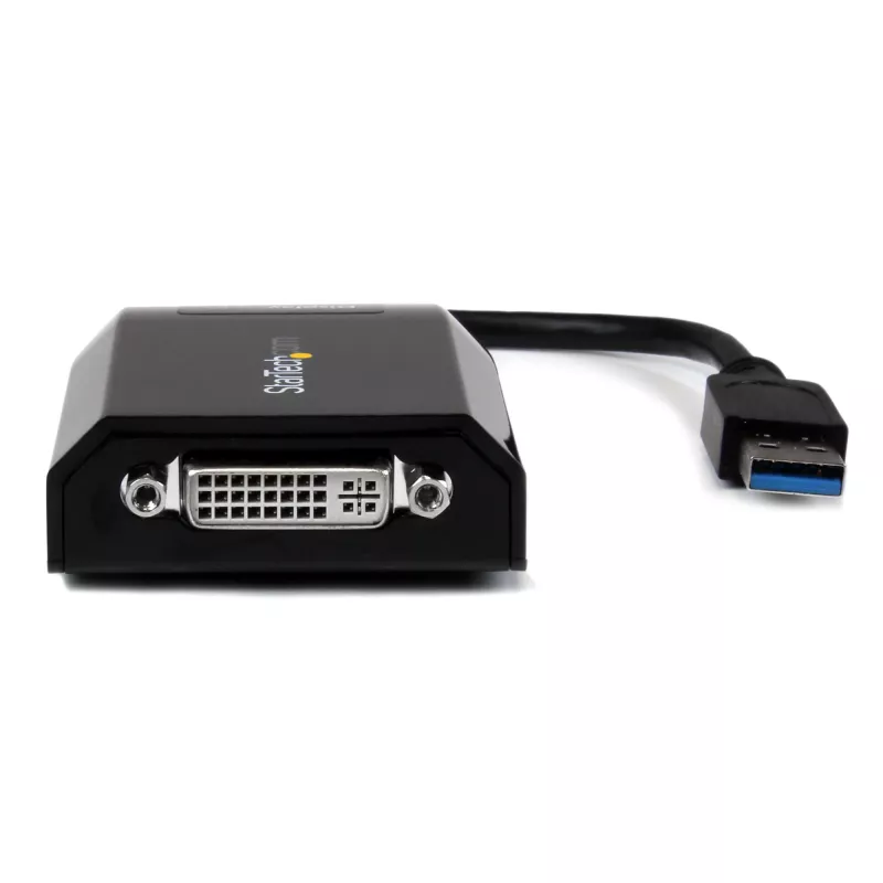 StarTech.com USB 3.0 DVI/VGA adapter – 2048x1152, 3.2 Gen 1 (3.1 Gen 1), USB Type-A, DVI-väljund, 2048 x 1152 pikslit