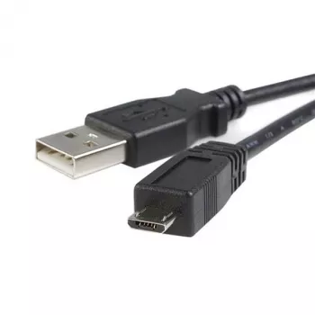 StarTech.com 0,5 m Micro-USB-kaabel - A kuni Micro B, 0,5 m, USB A, Micro-USB B, USB 2.0, isane/isane, must
